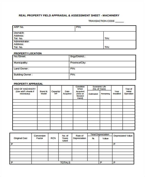 Appraisal and Assessment of Real Properties and Issuance of .